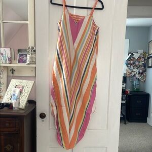 Colorful Striped Romper